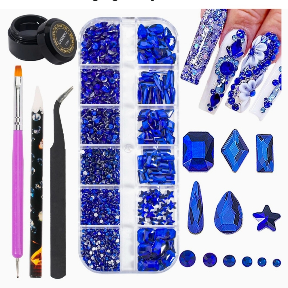 Nail rhinestones